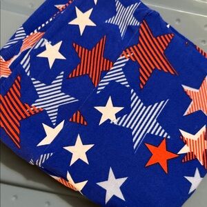 LuLaRoe leggings - Blue, Red, White